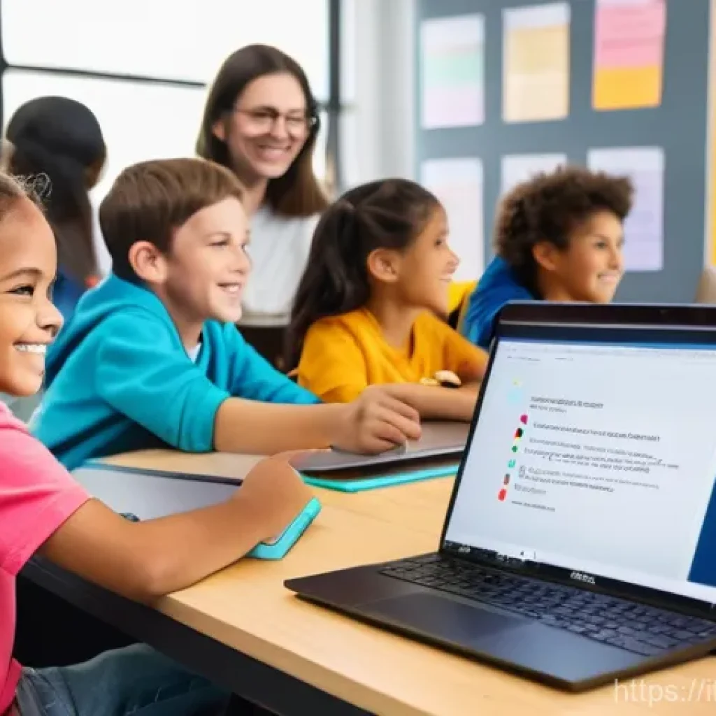 코딩교육지도사와 코딩캠프 운영 사례 - **Enthusiastic Coding Instructor with Engaged Students**
A vibrant, medium-shot photograph of a ...