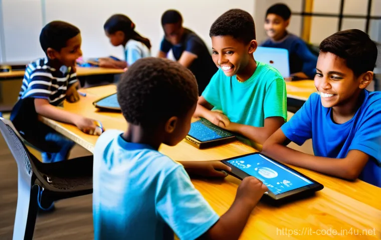 코딩교육지도사와 코딩캠프 운영 사례 - **Enthusiastic Coding Instructor with Engaged Students**
A vibrant, medium-shot photograph of a ... 코딩교육지도사와 코딩캠프 운영 사례 - **Enthusiastic Coding Instructor with Engaged Students**
A vibrant, medium-shot photograph of a ...