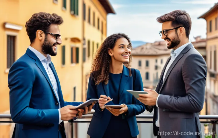 코딩교육지도사와 데이터 시각화 교육 - A professional Italian data analyst, a woman in her early 30s wearing a smart blazer and slacks, pre... 코딩교육지도사와 데이터 시각화 교육 - A professional Italian data analyst, a woman in her early 30s wearing a smart blazer and slacks, pre...