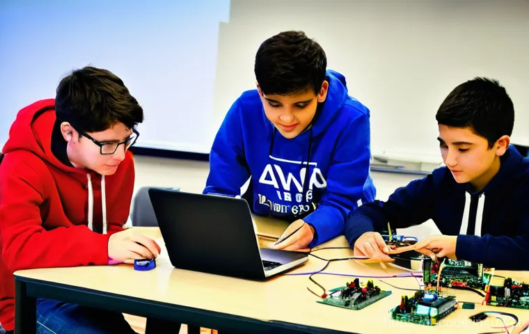 코딩교육지도사와 학습 평가 사례 - **Prompt 1: The Inspiring Coding Mentor**
"A vibrant, brightly lit modern coding classroom fille... 코딩교육지도사와 학습 평가 사례 - **Prompt 1: The Inspiring Coding Mentor**
"A vibrant, brightly lit modern coding classroom fille...