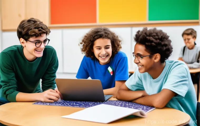 코딩교육지도사와 코딩 교육의 문화적 차이 - **Prompt:** A dynamic and brightly lit coding workshop in a modern Italian city. A diverse group of ... 코딩교육지도사와 코딩 교육의 문화적 차이 - **Prompt:** A dynamic and brightly lit coding workshop in a modern Italian city. A diverse group of ...